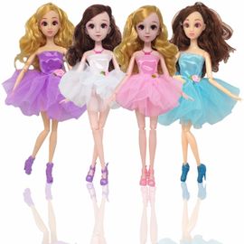 Costume de mode Barbie, 4 pi¿¿ces, 4 accessoires de poup¿¿e, pour ch