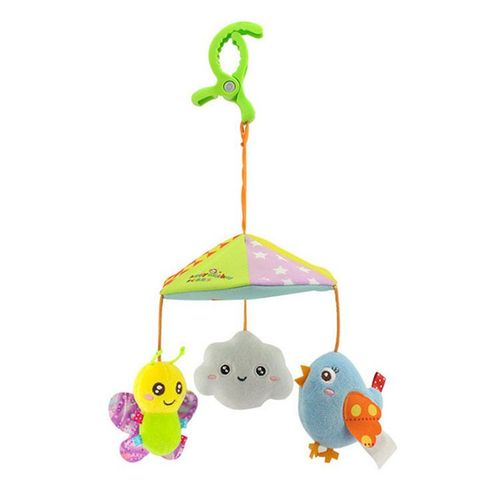 Un Oiseau [Avec Carillon ¿¿Olien] Jouet Pour B¿¿B¿¿ Animal Pendentif De Voiture Parapluie Suspendu Lit Suspendu 0-1 An Jouet En Peluche R¿¿Confortant