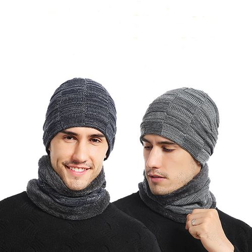Bonnets Tricot¿¿S Chauds D'hiver Pour Hommes Europ¿¿Ens Et Am¿¿Ricains