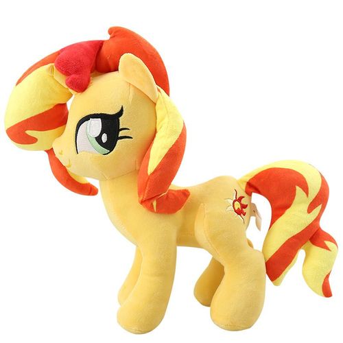 Adorable Cheval Sunset Shimmer En Peluche Poup¿¿E Poup¿¿Es Jouet D¿¿Coup¿¿