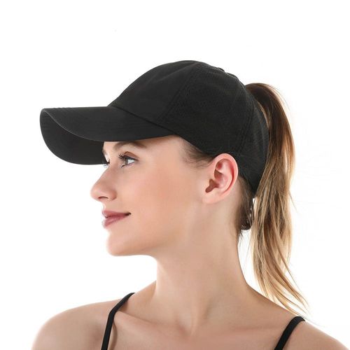 Casquette De Baseball Ajustable ¿¿ Queue De Cheval Crois¿¿E Pour Femme