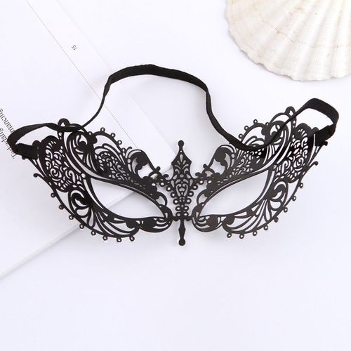 Masque D'halloween En Fer Forg¿¿ Masque En M¿¿Tal ¿¿Vid¿¿ En Forme De Diamant