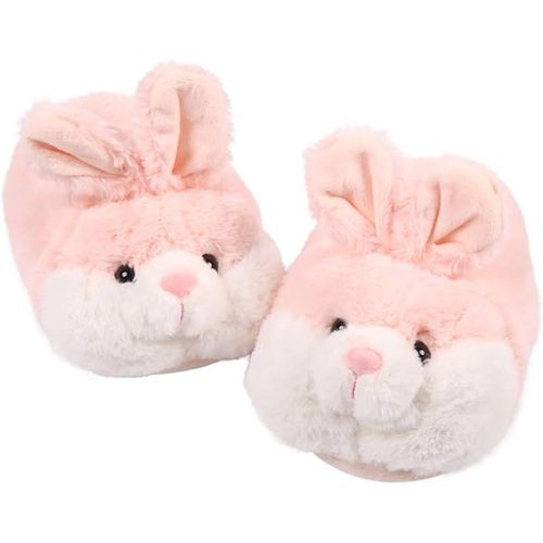 Chaussons Classiques ¿¿ Bulles En Forme De Lapin Pour Femme, Motif Animal Amusant