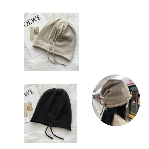 Lot De 2 Casquettes Pour Femmes Avec Cordon De Serrage Et Bord Roul¿¿
