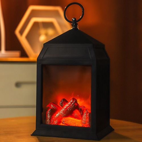 Lampe de chemin¿¿e et minuterie ¿¿ piles de 6 heures, y compris de