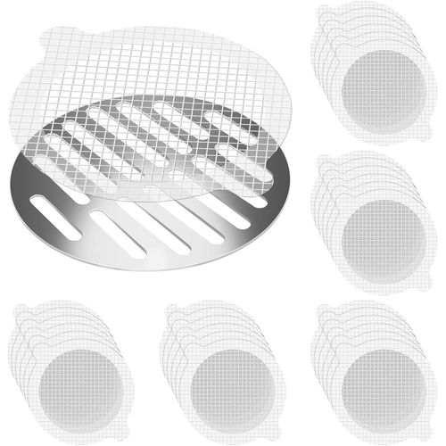 30 pi¿¿ces (9 cm) de filtre ¿¿ cheveux jetable, filtre de douche, filtre de douche, filtre ¿¿ cheveux de douche, filtre de protection de drain pour salle de bain, ¿¿vier et cuisine.