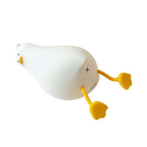 Veilleuse en silicone en forme de canard couch¿¿, d¿¿compression, pour chevet