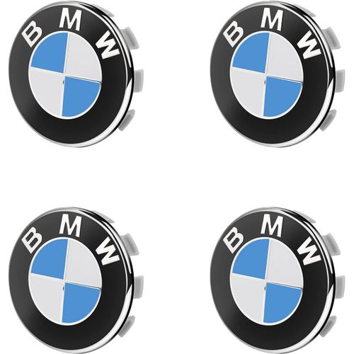 Lot De 4 Cache-Moyeux De 68 Mm Pour Bmw, Cache-Moyeux De Jante, Accessoires De D¿¿Coration
