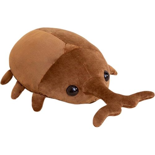Bobbi Bear S¿¿rie Insectes Peluche Oreiller Marron Licorne Poup¿¿e Peluche P
