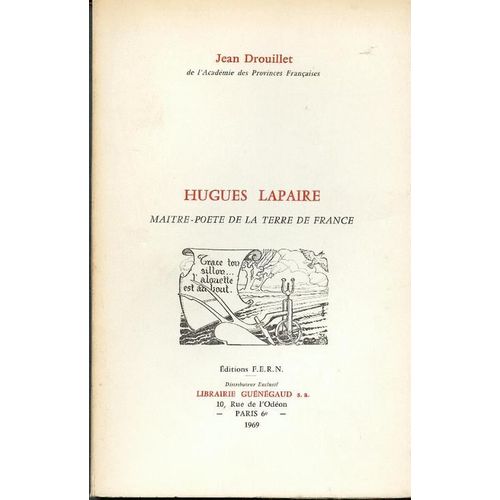 Hugues Lapaire - Maître-Poète De La Terre De France