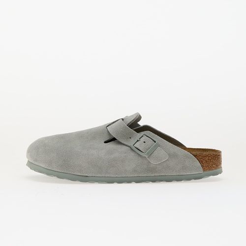 Baskets Birkenstock Boston Suede Leather Pure Sage Eur