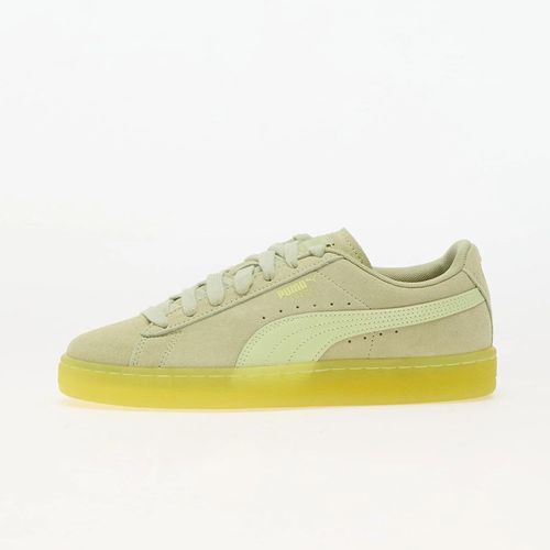 Chaussures Baskets Puma Suede Classic Translucent Wns Green Eur