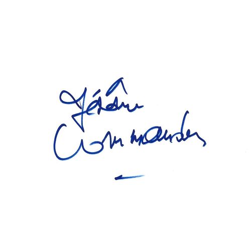 Autographe De : Jérôme Commandeur