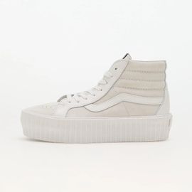 Chaussures Baskets Vans Sk8shi Reissue 38 Platform Lx Suede/leather Ivory Eur