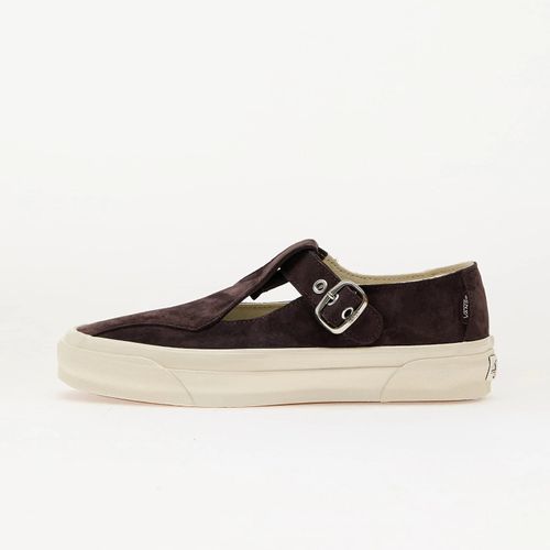 Chaussures Baskets Vans Lx Mary Jane 93 Pig Suede Chocolate Plum Eur