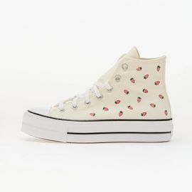 Baskets Chuck Taylor All Star Lift Egret/ Soft Red/ White Eur 35