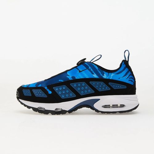 Chaussures Baskets Nike W Air Max Sndr Camo Court Blue/ Blacksaluminumsblue Tint Eur
