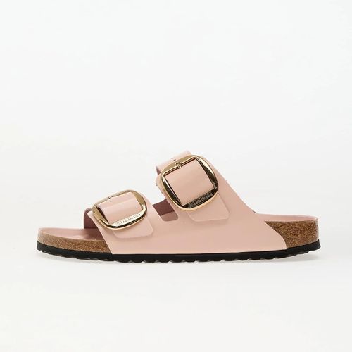 Baskets Birkenstock Arizona Big Buckle Natural Leather Patent Highsshine Light Rose Eur