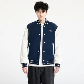 Veste Tommy Jeans Wool Blend Varsity Jacket Blue L