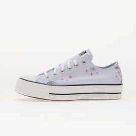 Chaussures Baskets Converse Chuck Taylor All Star Lift Platform Celestial Blueberry Ice/ Cactus Bud/ White Eur