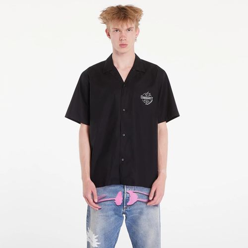 Chemise Carhartt Wip Ablaze Short Sleeve Shirt Unisex Black/ Wax S