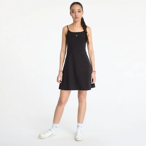 Tommy Jeans Essential Strap Dress Black Xs