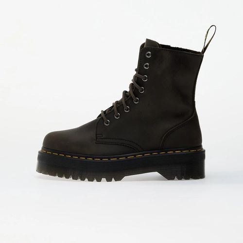 Baskets Dr. Martens Jadon Charcoal Grey Burnished Waxy Pull Up Eur