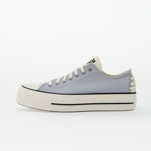 Chaussures Baskets Converse Chuck Taylor All Star Lift Ox Lavender Trek/ Black/ Egret Eur