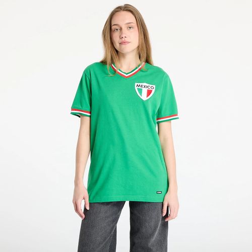 Jersey Copa Mexico Pelé 1980's Retro Football Shirt Unisex Green Xl