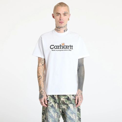 T-Shirt Carhartt Wip S/S Label Script T-Shirt Unisex White Xl