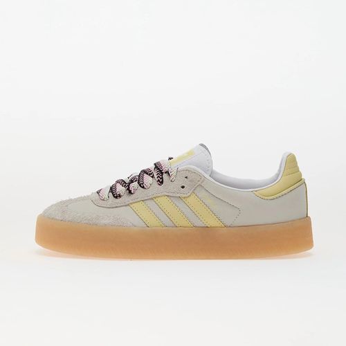 Chaussures Baskets Adidas Sambae W Ftw White/ Grey One/ Power Yellow Eur