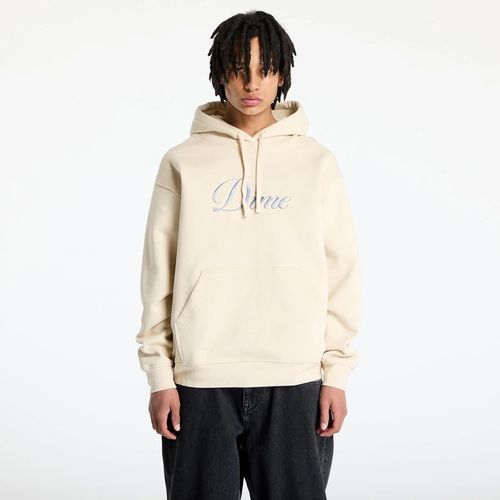 Sweatshirt Dime Cursive Logo Hoodie Unisex Fog L
