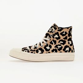 Chaussures Baskets Converse Chuck 70 Leopard Black/ Coastal Dune/ Egret Eur
