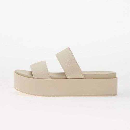 Baskets Calvin Klein Jeans Flatform Sandal Webb Beige Eur