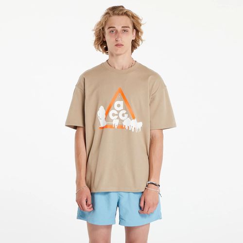 T-Shirt Nike Men's Acg Oc Dog Sled T-Shirt Khaki L