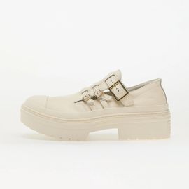 Chaussures Baskets Converse Chuck Taylor All Star Lugged Heel Mj Ox Egret/ Egret/ Gold Eur
