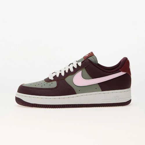 Chaussures Baskets Nike W Air Force 107 Next Nature Burgundy Crush/ Pink Foamdark Stucco Eur