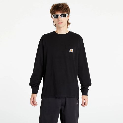T-Shirt Carhartt Wip Longsleeve Pocket T-Shirt Unisex Black Xs