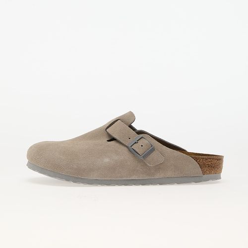 Baskets Birkenstock Boston Suede Leather Stone Coin Eur