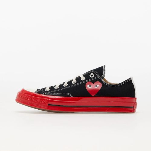 Baskets Converse X Comme Des Garçons Play Chuck Taylor 70 Low Top Red Sole Black Eur 42