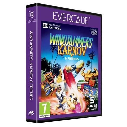 Evercade Paon Arcade & Windjammers & Friends