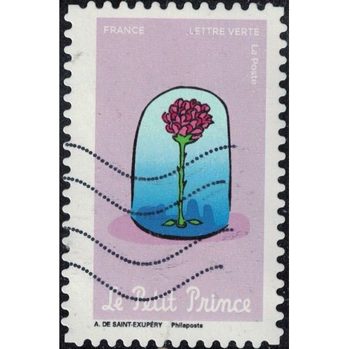 France 2021 Oblitéré Used Les 75 Ans Du Petit Prince La Rose Y&t 2004