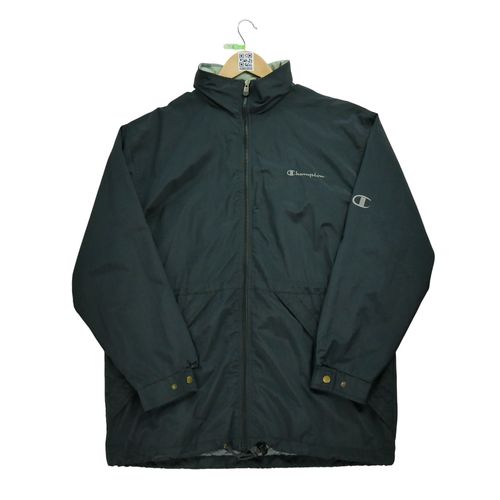 Reconditionné - Parka Homme Vintage Noir - Taille M - Homme - Noir