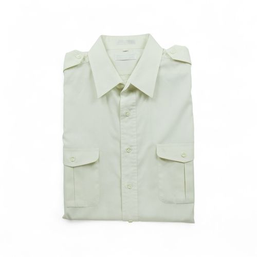 Reconditionné - Chemise Classiques Homme Uni Beige - Taille L - Homme - Beige