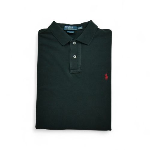 Reconditionné - Polo Manches Courtes Homme Noir - Taille Xl - Homme - Noir