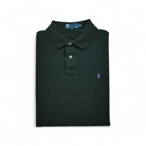 Reconditionné - Polo Manches Courtes Homme Noir - Taille Xl - Homme - Noir