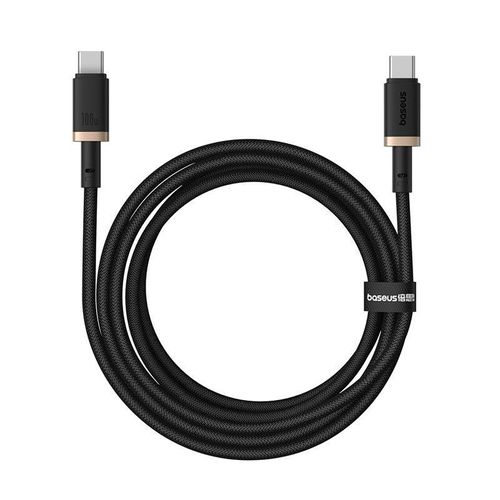 Câble de données USB-C USB-C, 100W, 2m - Baseus Dura (P10377803U01-02) - Or / Noir