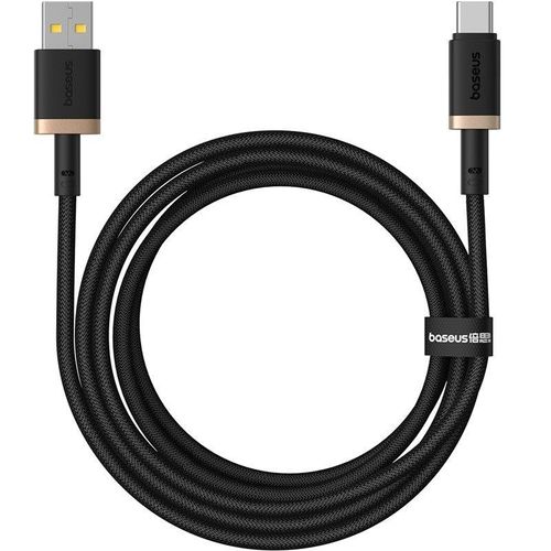 Câble de données USB vers Type-C, 60W, 2m - Baseus Dura (P1037780802U01-02) - Or / Noir