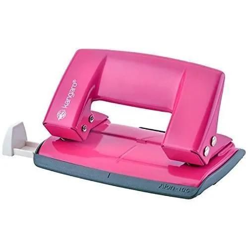 Kangaro Kaa10g/10g/S De S De 16 Aion Perforatrice, Jusqu'à 10 Feuilles, Métal, Dans Une Boîte En Polypropylène, Rose