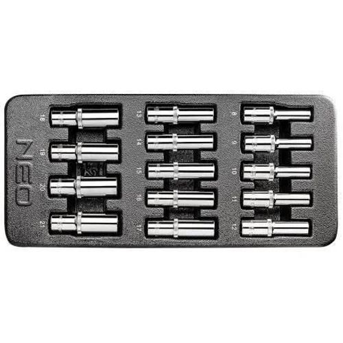 Insert douilles longues 1-2' NEO TOOLS 84-243 14 pièces